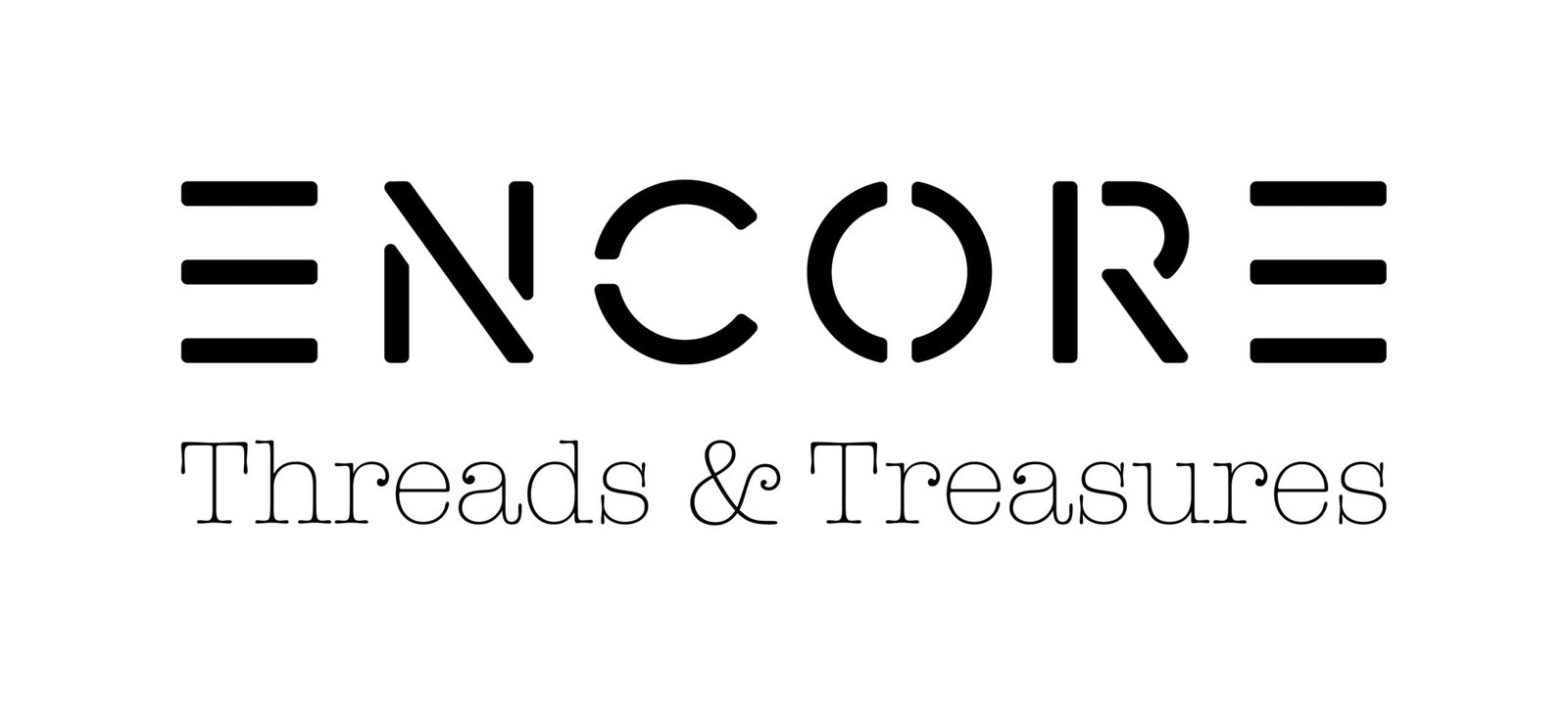 Encore_Full_Wordmark_Logo_2_Black - ENCORE THREADS & TREASURES